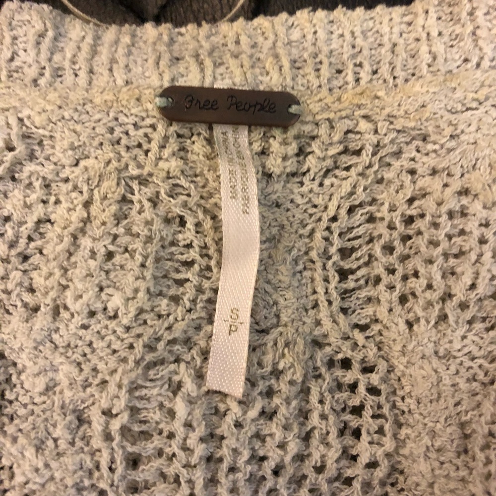 FREE PEOPLE Cable Knit Sweater - Picture 6 of 6